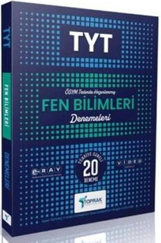 Toprak Yayıncılık TYT Fen Bilimleri 20 li Deneme Kitabı