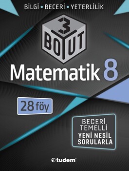  Tudem Yayınları 8. Sınıf Matematik 3 Boyut 28 li Föy