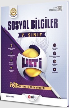  Ulti Yayınları 7. Sınıf Sosyal Bilgiler Haftalık Ödev Föyleri