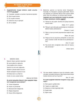  Yayın Denizi TYT Felsefe ve Din Kültürü Ders Platosu 7 Günde 2X Hızında Tekrar Deneme