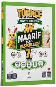 Av Yayınları 7. Sınıf Türkçe Maarif Model Fasikülleri