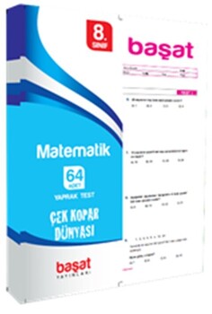  Başat Yayınları 8. Sınıf Matematik Çek Kopar Yaprak Test