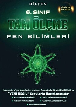  Bilfen Yayıncılık 6. Sınıf Fen Bilimleri Tam Ölçme Soru Bankası