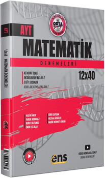 ENS Yayınları AYT Matematik 12 x 40 Denemeleri