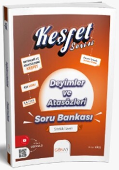  Günay Yayınları 8. Sınıf Keşfet Plus Serisi Deyimler ve Atasözleri Soru Bankası