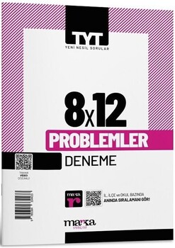 Marka Yayınları  TYT Problemler 8 x 12 Deneme