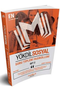  Modadil Yayınları YÖKDİL Sosyal Soru Tipleri Fasikülleri