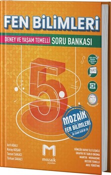  Mozaik Yayınları 5. Sınıf Fen Bilimleri Soru Bankası