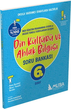  Muba Yayınları 6. Sınıf Din Kültürü ve Ahlak Bilgisi Soru Bankası