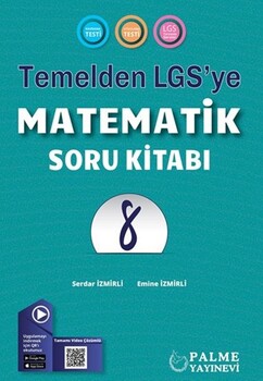  Palme Yayınları 8. Sınıf Matematik Temelden LGS ye Soru Kitabı