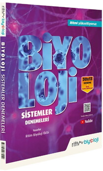  Ritim Biyoloji AYT Biyoloji Sistemler 30 x 13 Deneme