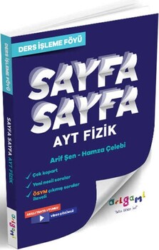  Tammat Yayıncılık AYT Fizik Sayfa Sayfa Ders İşleme Föyü