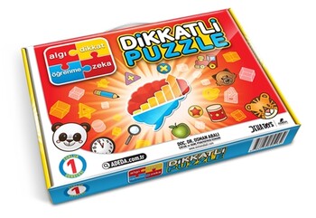  Adeda Yayınları Dikkatli Puzzle 7 Yaş Üzeri