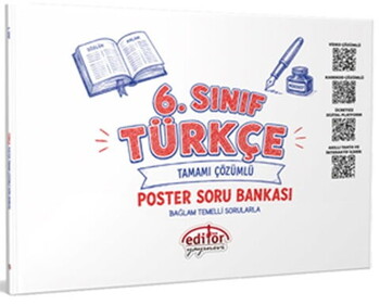 Editör Yayınları 6. Sınıf Türkçe Soru Bankası