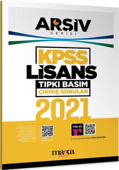  Marka Yayınları 2021 KPSS Lisans Arşiv Serisi Tıpkı Basım Çıkmış Sorular