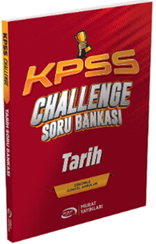 Murat Yayınları KPSS Tarih CHALLENGE Soru Bankası