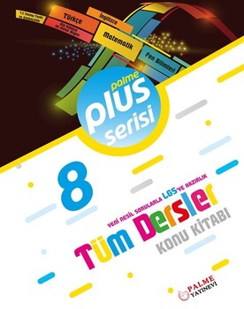  Palme Yayınları 8. Sınıf Plus Tüm Dersler Konu Kitabı