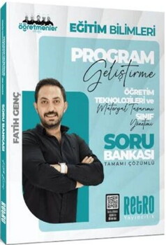  Retro Yayıncılık KPSS Eğitim Bilimleri Program Geliştirme Soru Bankası