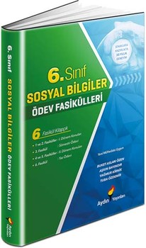  Aydın Yayınları 6. Sınıf Sosyal Bilgiler Ödev Fasikülleri