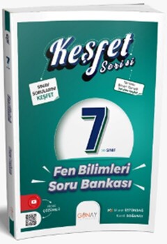  Günay Yayınları 7. Sınıf Keşfet Plus Serisi Fen Bilimleri Soru Bankası