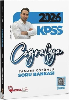  Hoca Kafası 2026 KPSS Coğrafya Soru Bankası