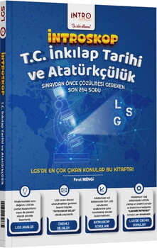  İntro Yayınları 8. Sınıf LGS İnkılap Tarihi ve Atatürkçülük İntroskop Soru Bankası