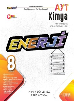  Palme Yayınları AYT Enerji Kimya Konu Özetli Soru Fasikülleri