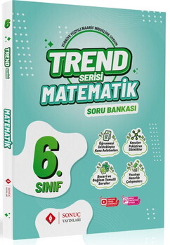 Sonuç Yayınları 6. Sınıf Matematik Trend Serisi Soru Bankası