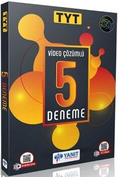  Yanıt Yayınları TYT 5 Video Çözümlü Deneme