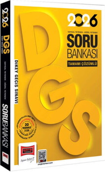  Yargı Yayınları 2026 DGS Sayısal Sözel Yetenek Tamamı Çözümlü Soru Bankası