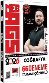  Yargı Yayınları 2026 MEB AGS Coğrafya Tamamı Çözümlü 66 Deneme