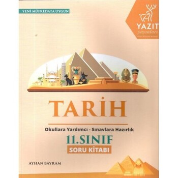  Yazıt Yayınları 11. Sınıf Tarih Soru Kitabı