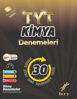  Birey Yayınları TYT Kimya 30 Deneme