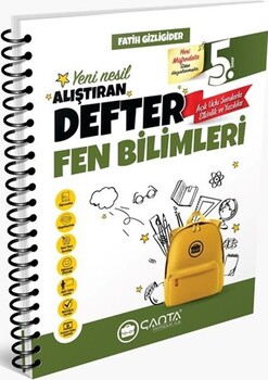  Çanta Yayınları 5. Sınıf Fen Bilimleri Okula Yardımcı Alıştıran Defter