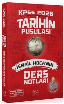  CBA Yayınları 2026 KPSS Tarihin Pusulası Ders Notları