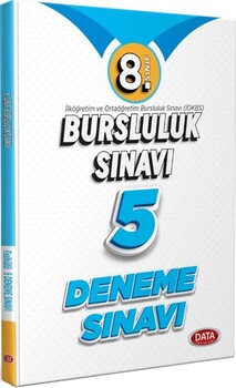  Data Yayınları 8. Sınıf Bursluluk 5 Deneme Sınavı