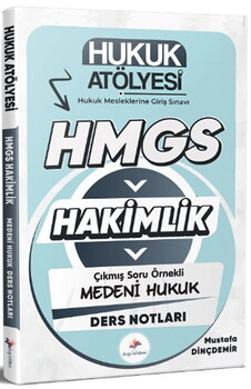  Dizgi Kitap Hukuk Atölyesi HMGS Hakimlik Medeni Hukuk Ders Notları