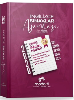  Modadil Yayınları İngilizce Sınavlar Ajandası