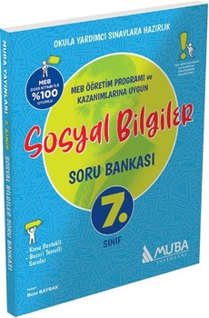  Muba Yayınları 7. Sınıf Sosyal Bilgiler Soru Bankası