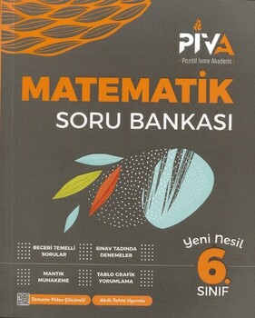 Piva Yayınları 6. Sınıf Matematik Soru Bankası