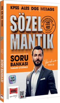  Yargı Yayınları KPSS ALES DGS MEB AGS Tamamı Çözümlü Sözel Mantık Soru Bankası