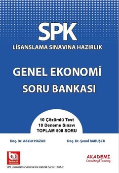 Akademi Eğitim SPK Genel Ekonomi Soru Bankası