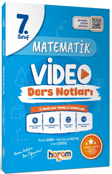 Hocam Anlatır 7. Sınıf Matematik Video Ders Notları