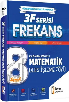 İsem Yayınları 8. Sınıf Matematik 3F Frekans Ders İşleme Föyü
