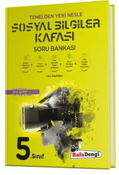  Kafa Dengi Yayınları 5. Sınıf Sosyal Bilgiler Kafası Soru Bankası