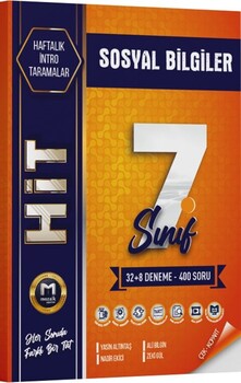  Mozaik Yayınları 7. Sınıf Sosyal Bilgiler Hit 40 lı Deneme