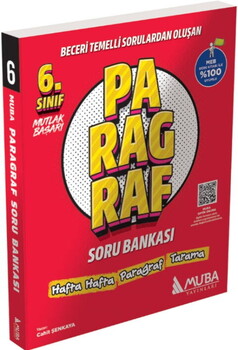  Muba Yayınları 6. Sınıf Paragraf Soru Bankası