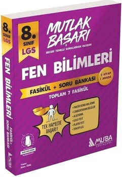  Muba Yayınları 8. Sınıf LGS Fen Bilimleri Mutlak Başarı Fasikül ve Soru Bankası