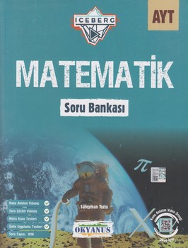  2024 Okyanus Yayınları AYT Matematik Iceberg Soru Bankası