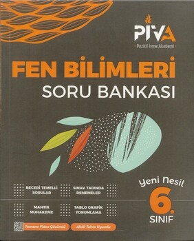  Piva Yayınları 6. Sınıf Fen Bilimleri Soru Bankası